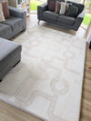 Earth tone car track memory foam tatami rug